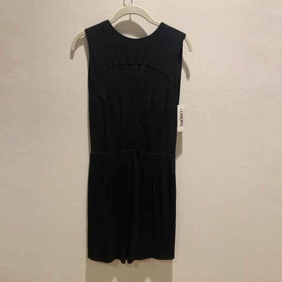 L'AGENCE Crew Neck Knee-Length Dress Size 4 - Picture 1 of 9